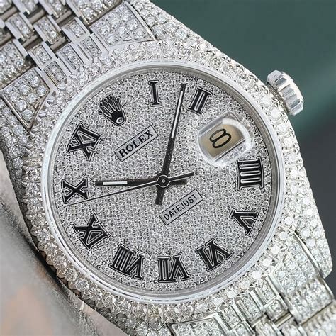 bust down replica watches|iced out watches real diamonds.